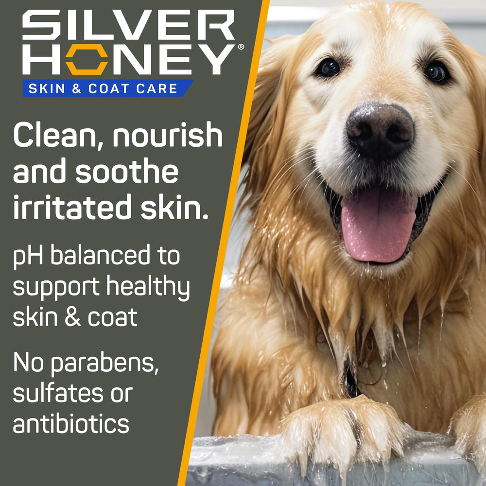 Silver Honey formula with Manuka honey and MicroSilver BG supports skin comfort.