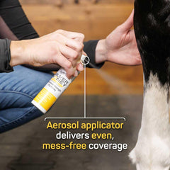 Silver Honey Rapid Wound Repair dry powder coverage with kaolin clay.