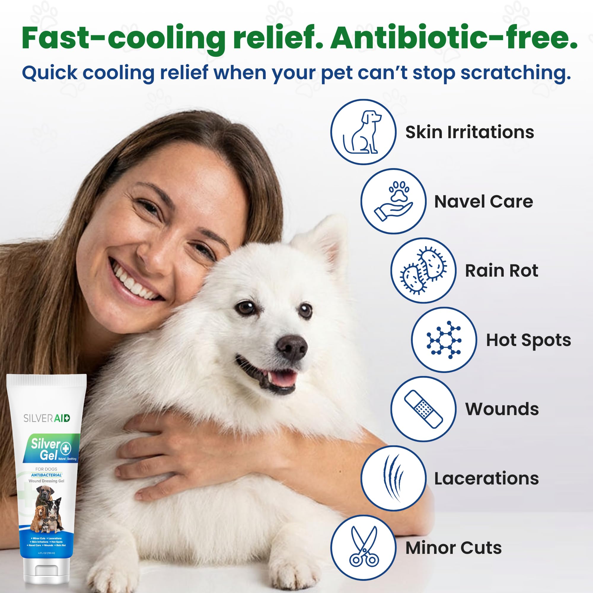 SilverAid USA-made wound gel supports reliable at-home dog care