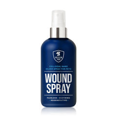 SilverMD Wound Spray bottle front view for easy daily use and care.