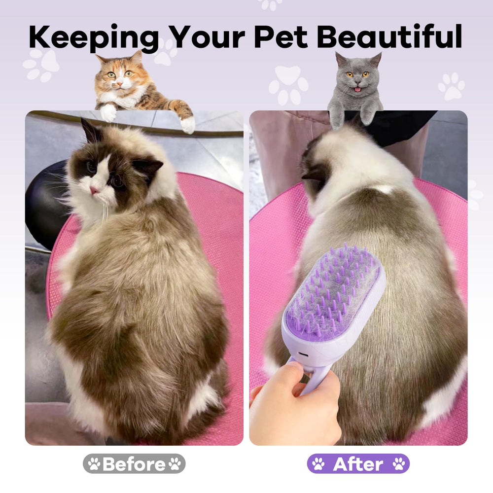 SILVLF Ultra-quiet motor keeps skittish cats calm during grooming sessions