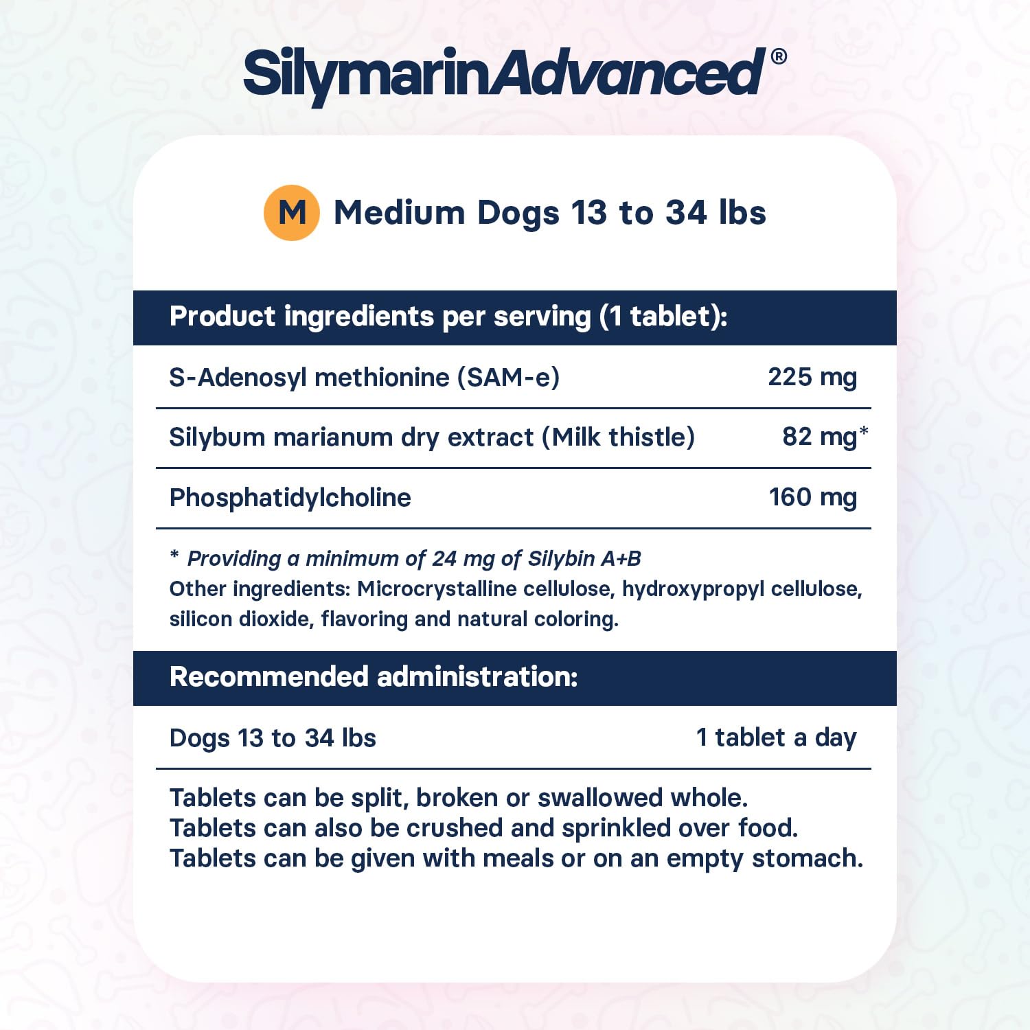 SilymarinAdvanced dog relaxing at home after supplement routine.