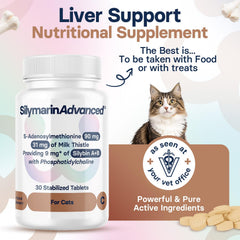 SilymarinAdvanced SAMe and Silybin ingredient promotes comprehensive liver care.
