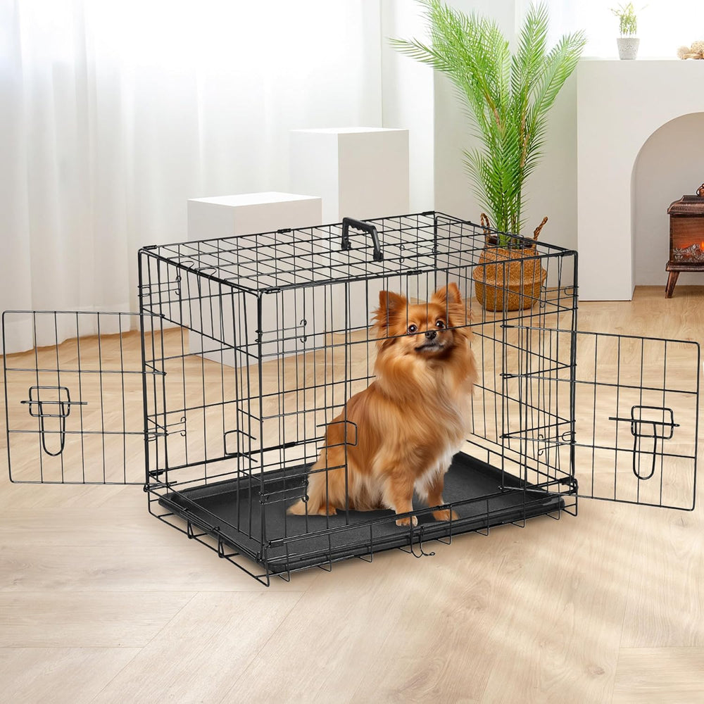 Simple Deluxe 24-Inch crate in travel setup demonstrates portability and quick setup