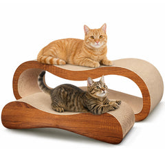 Simple Deluxe 2in1 cat scratch pads offer a large scratching surface for active cats