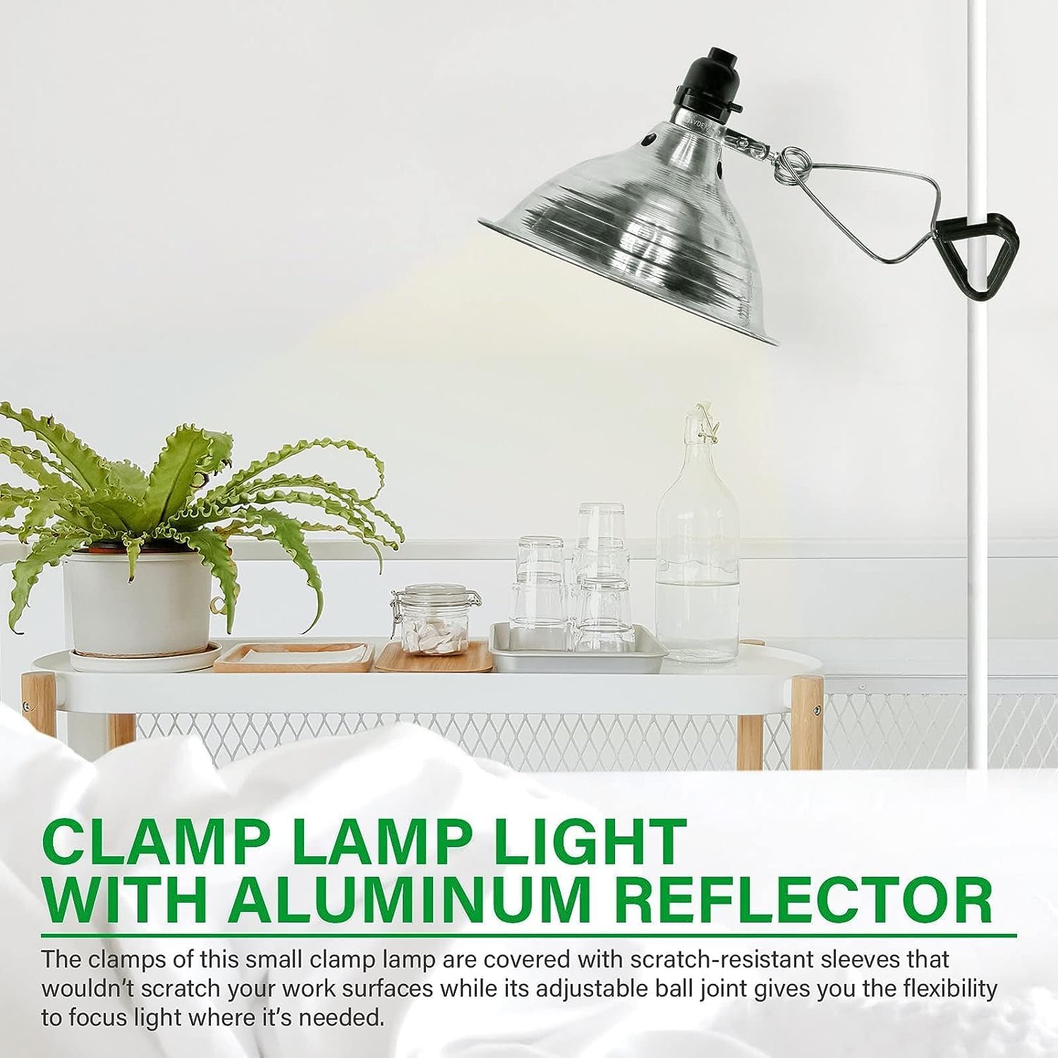 Simple Deluxe two-pack provides instant multi spot lighting in workshops.