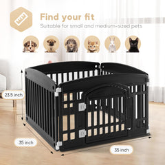 Simple Deluxe portable foldable dog playpen ideal for on the go