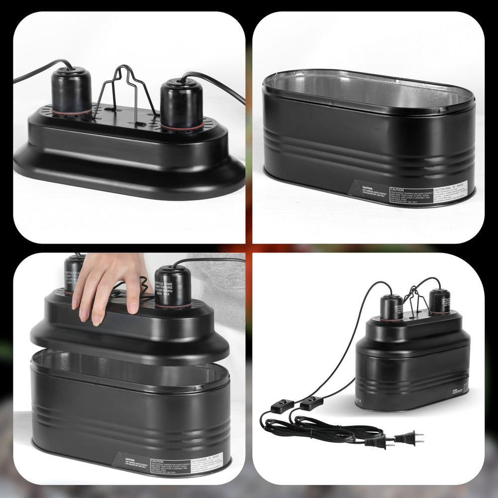 Simple Deluxe top ventilating holes help dissipate heat safely during use.