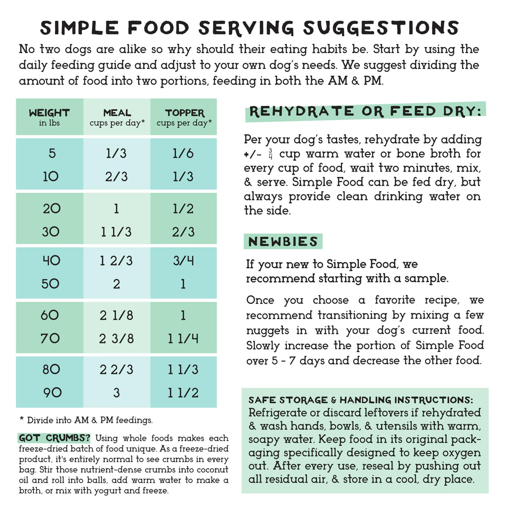 Simple Food Project bison recipe feeding shows easy, convenient meals for busy dog owners.