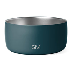 Simple Modern Bentley 32oz blue bowl keeps water cool and spill-free.