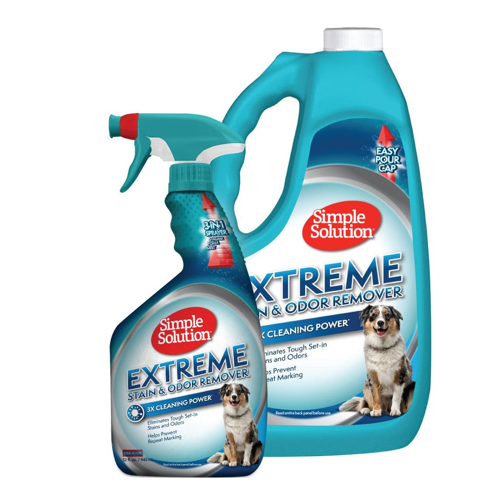 Simple Solution Extreme foam application for set-in stains on carpets.