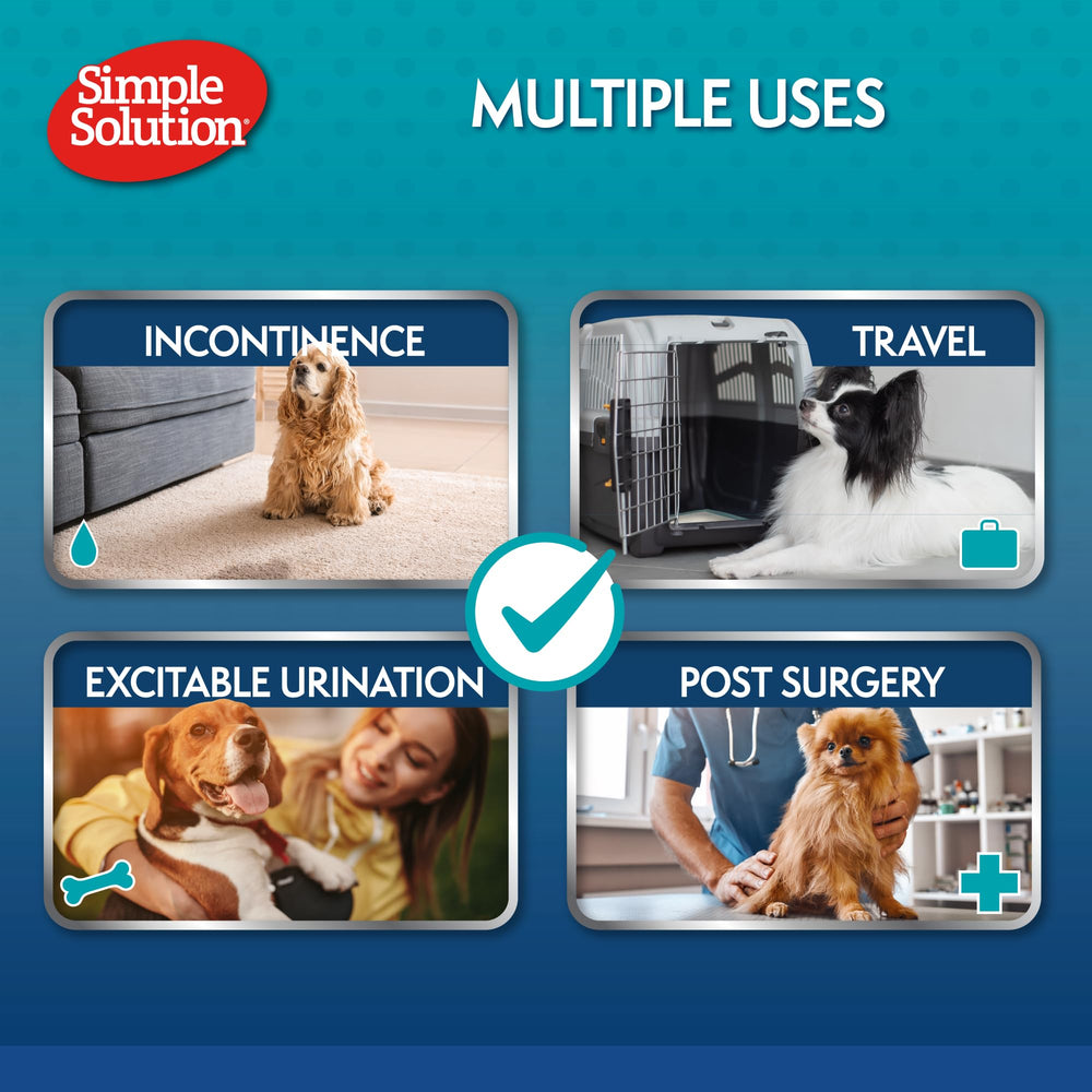 Simple Solution disposable wraps protect floors and furniture during daily use