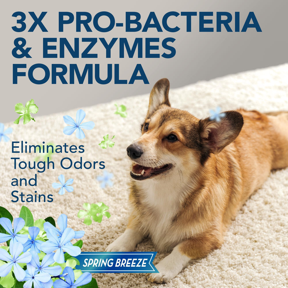 Simple Solution dog and cat mess remover for urine and accidents.