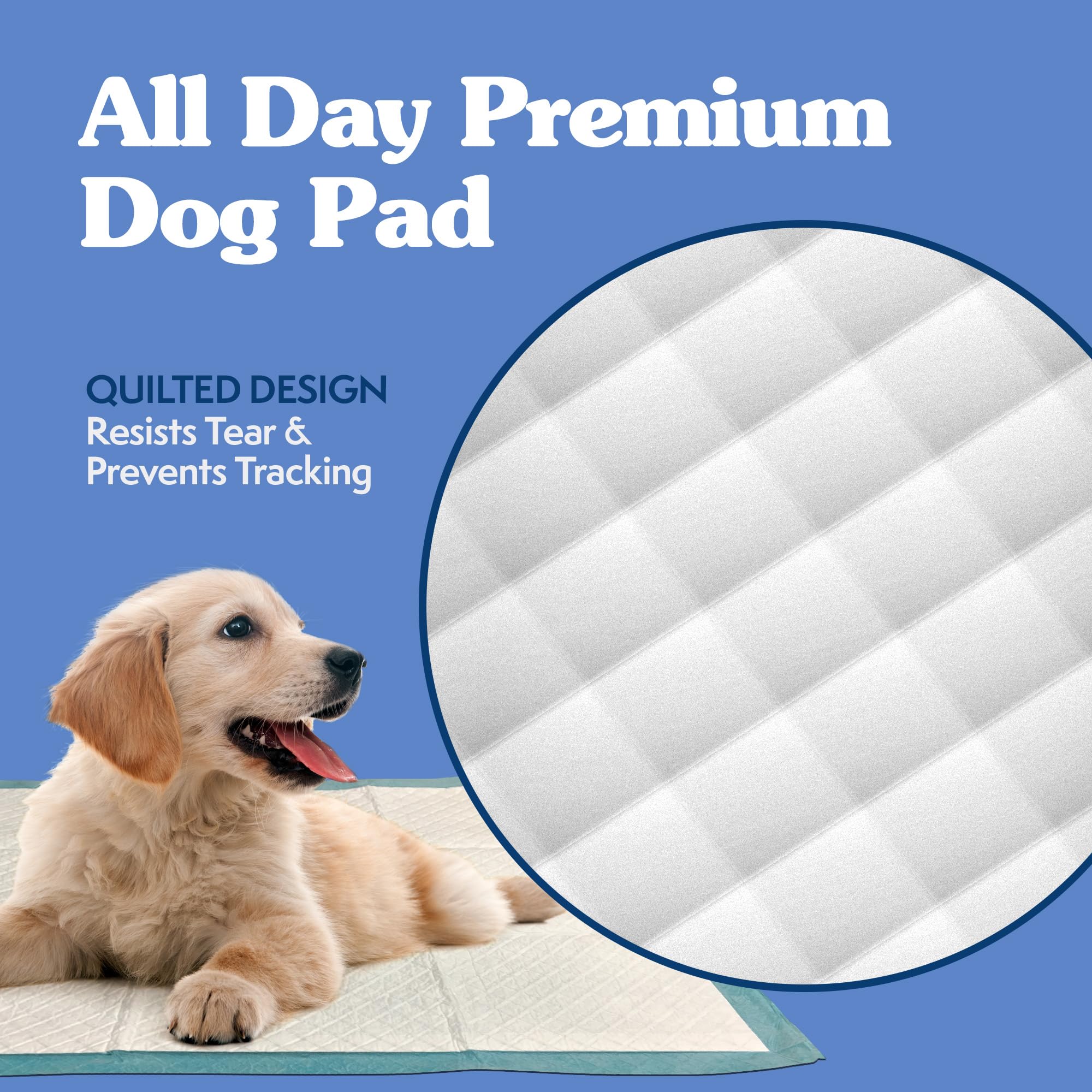 Simple Solution XL puppy pad wetness indicator teal signals replacement timing