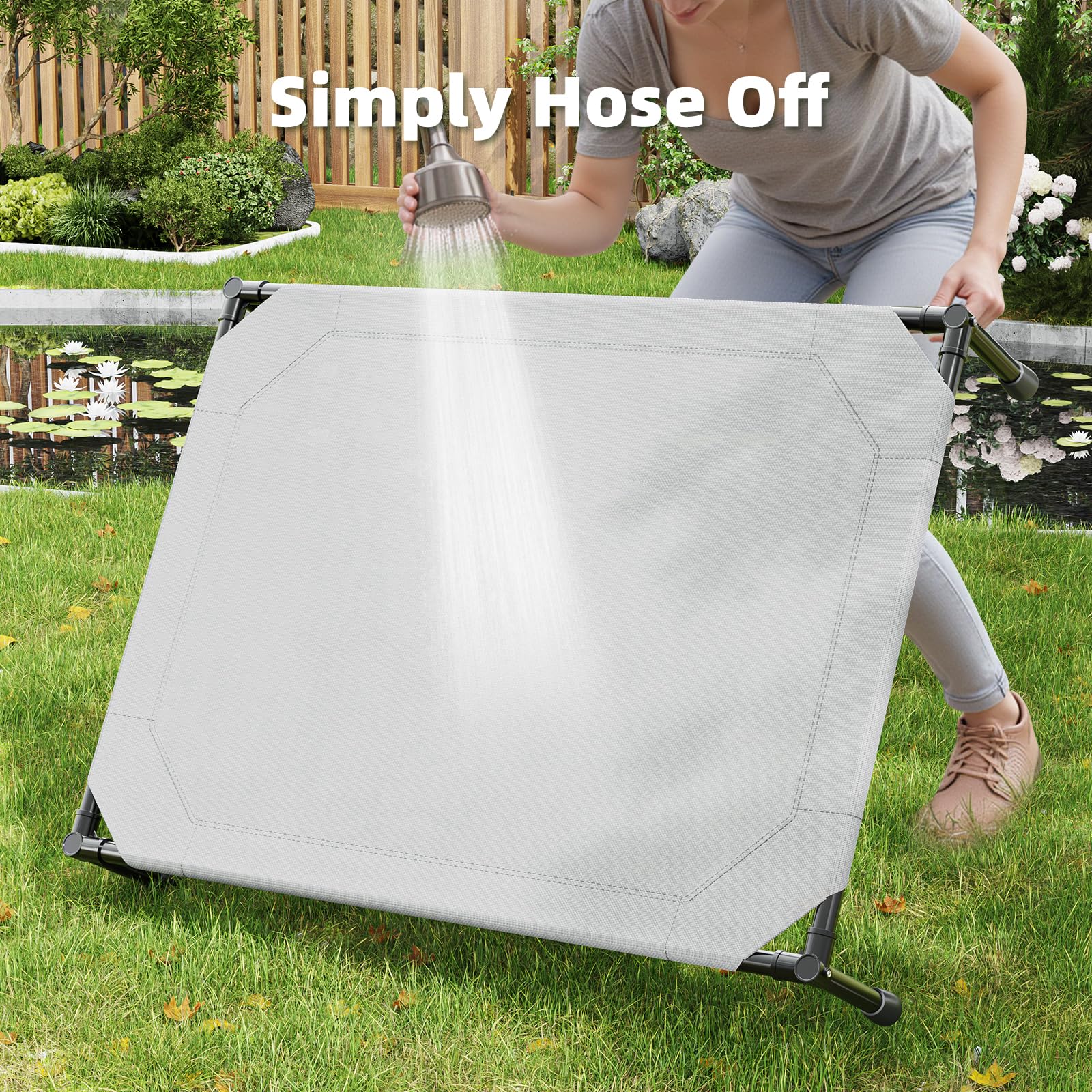 Simple Trending easy-clean dog bed with quick setup
