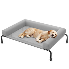 Simple Trending elevated dog bed with large dimensions for cooling comfort