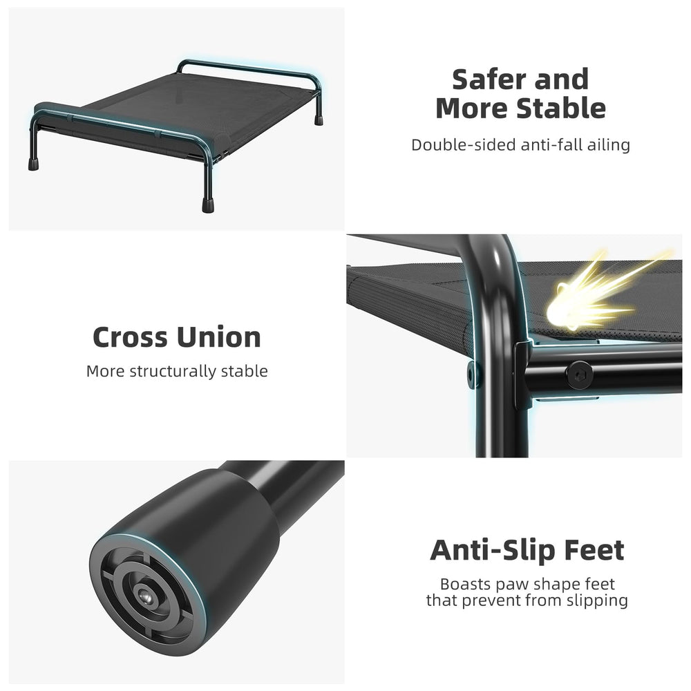 Simple Trending indoor-outdoor use with breathable mesh surface for versatile placement.