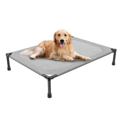 Simple Trending raised dog bed with mesh for large dogs
