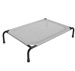 Simple Trending raised dog bed in outdoor setup for large dogs' elevated comfort