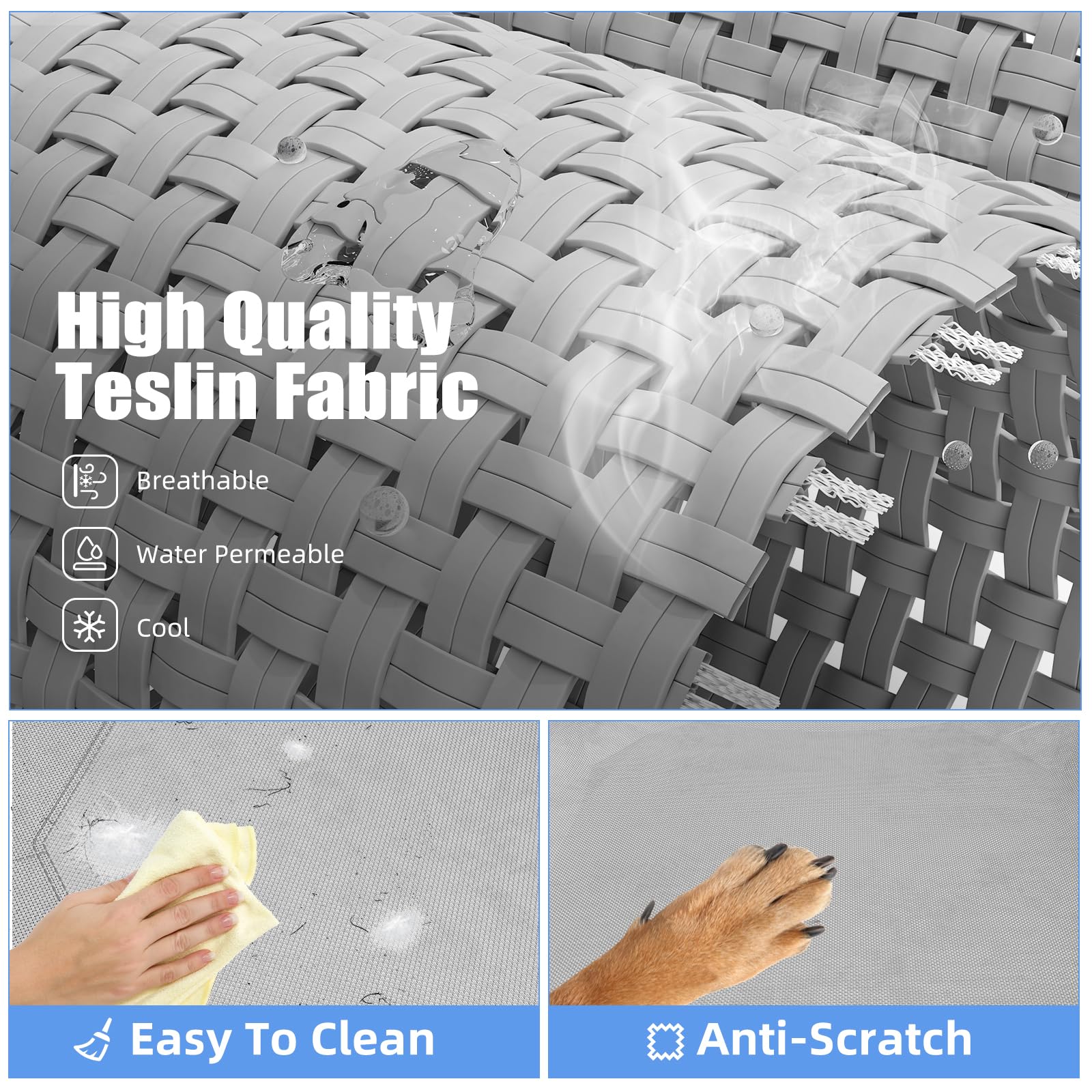 Simple Trending waterproof dog bed outdoors offers easy cleaning and weather-friendly protection