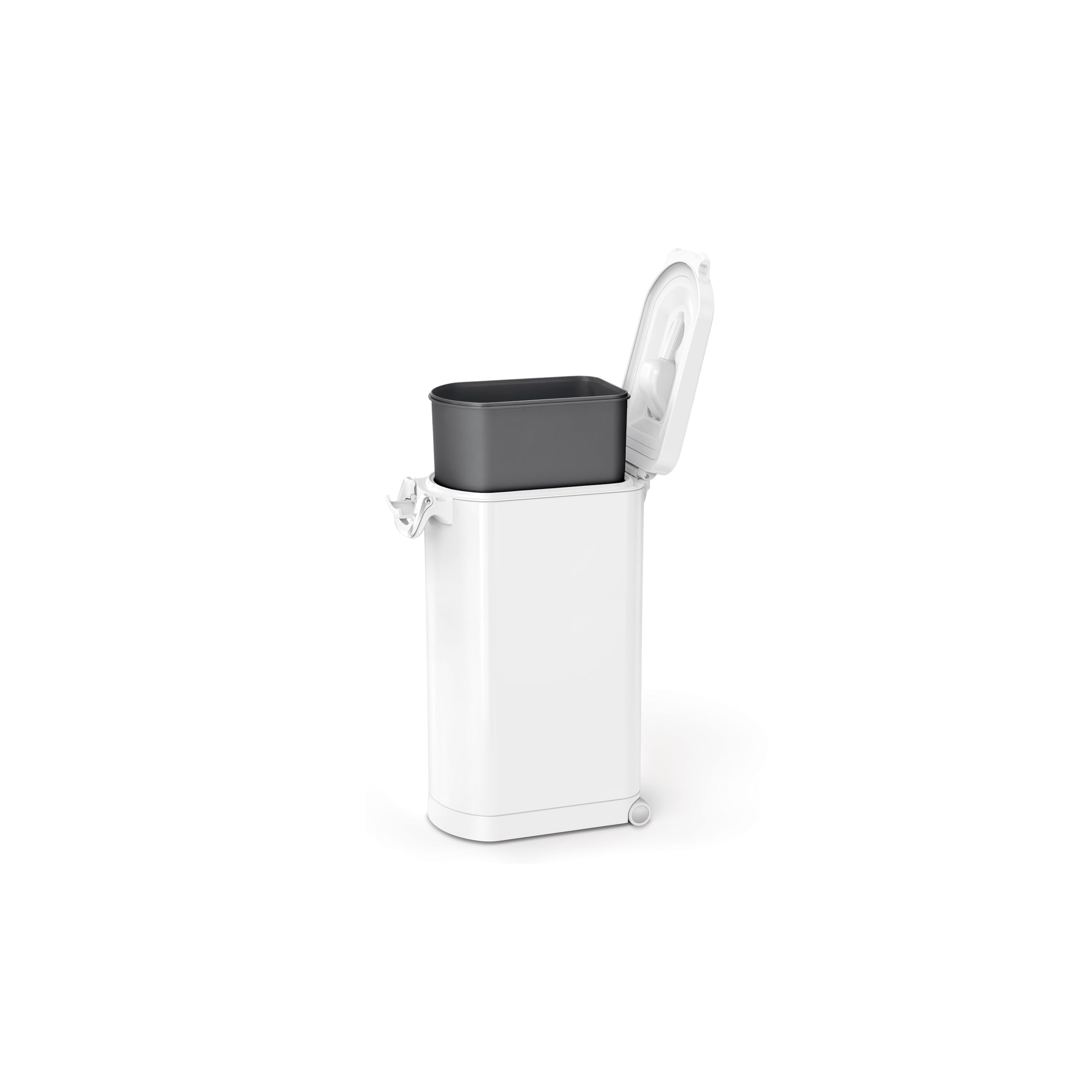 simplehuman removable BPA-free inner bucket for simple cleaning