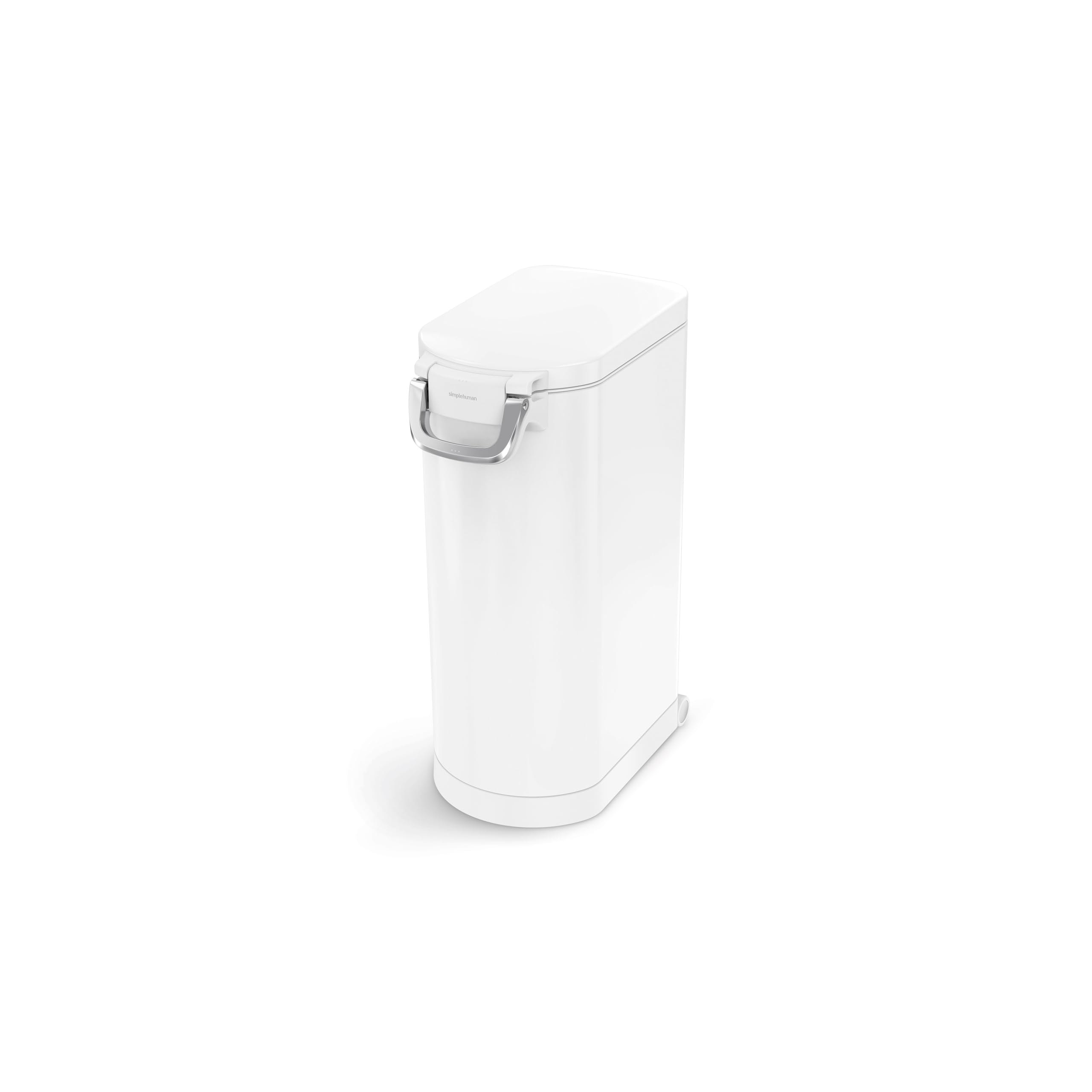 simplehuman pet food storage with airtight lid keeps kibble fresh