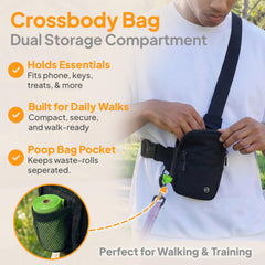 SimplePaws dual bungee shock absorbers reduce tugging on walks