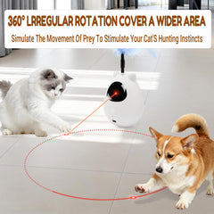 Simxihong cat toy adjustable laser angles tailor play for any cat.