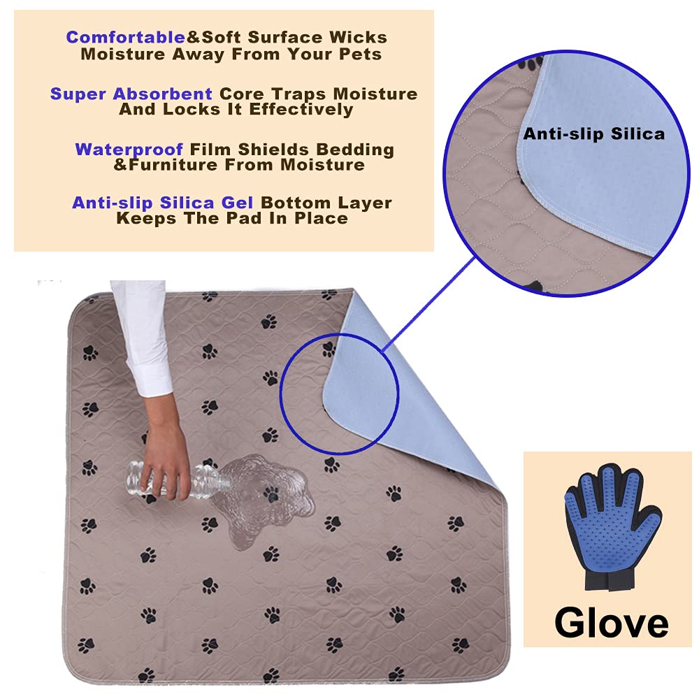 SincoPet pad in dog crate with anti-slip bottom for secure placement