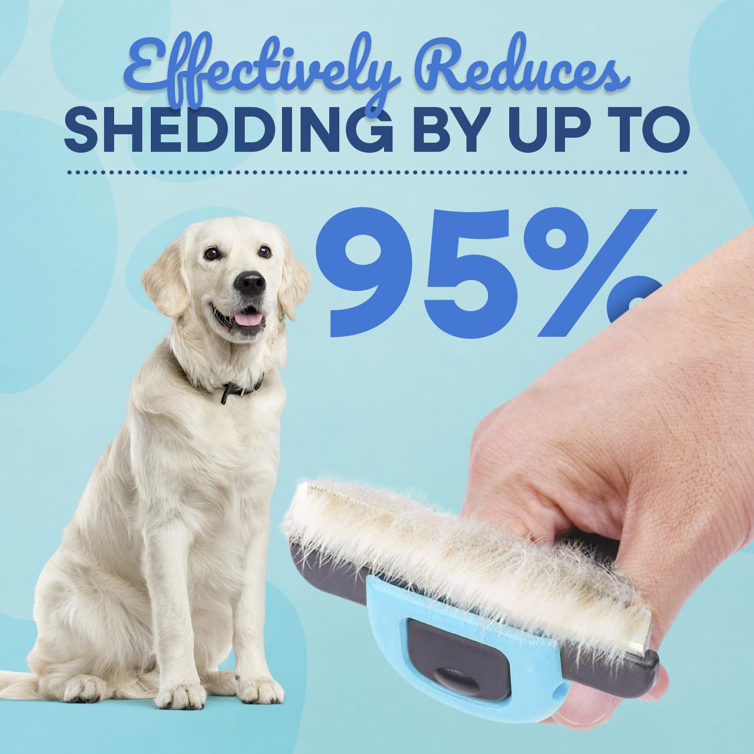 SINKO Deshedding Brush detachable head demonstrates easy maintenance