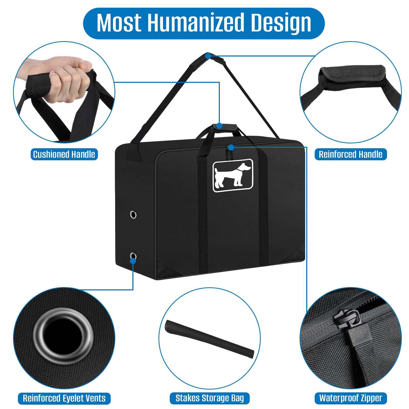 SIRUITON bag with adjustable shoulder straps for comfortable carrying