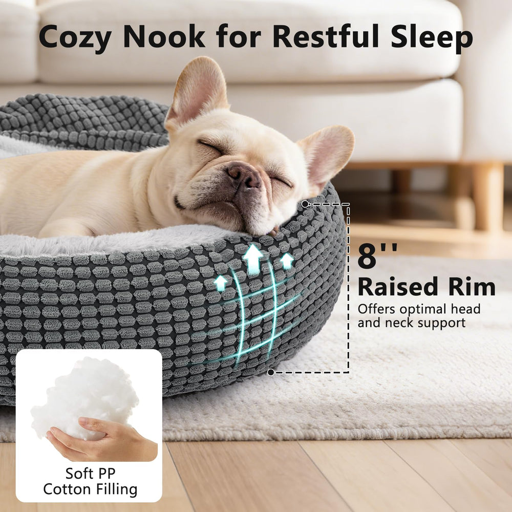 Siwa Mary corn kernel plush exterior adds cozy style.