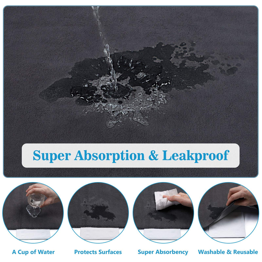 Non-slip bottom detail keeps the pad in place during use.