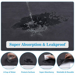 Non-slip bottom detail keeps the pad in place during use.