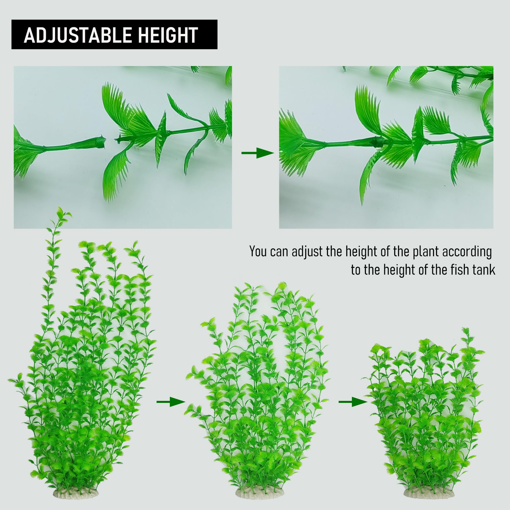 Siyipur heavy ceramic base provides stable placement in currents.