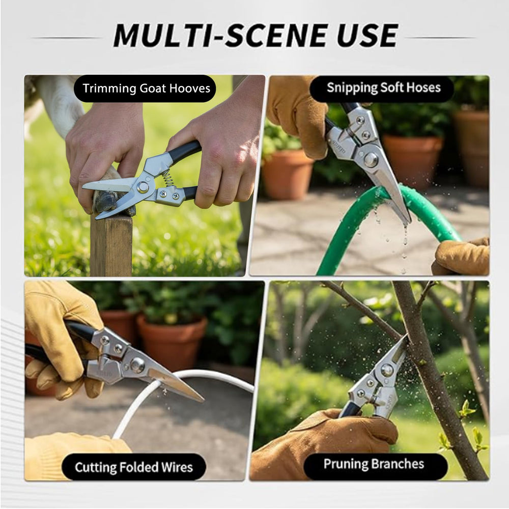 SJIJEJD durable zinc alloy construction resists rust and weather exposure.