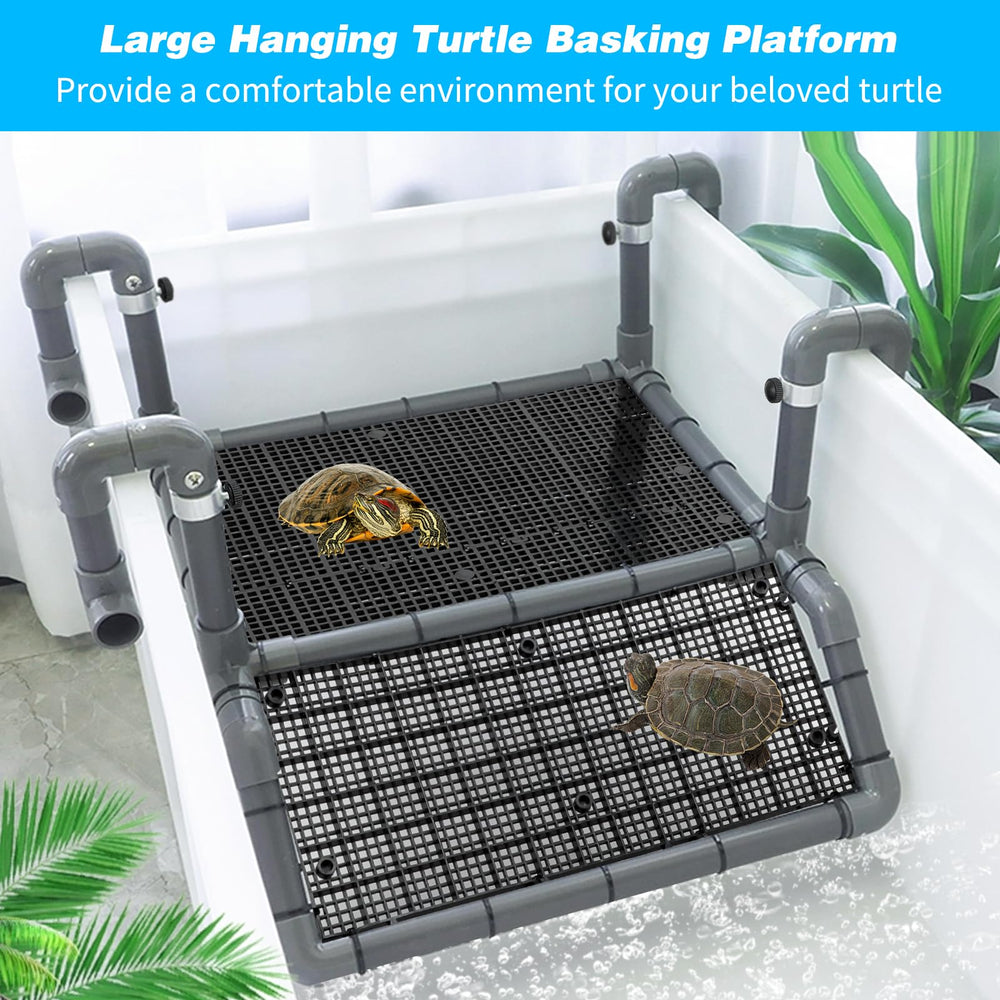 SKARUS above-water dry area keeps the plastron dry under UV exposure.