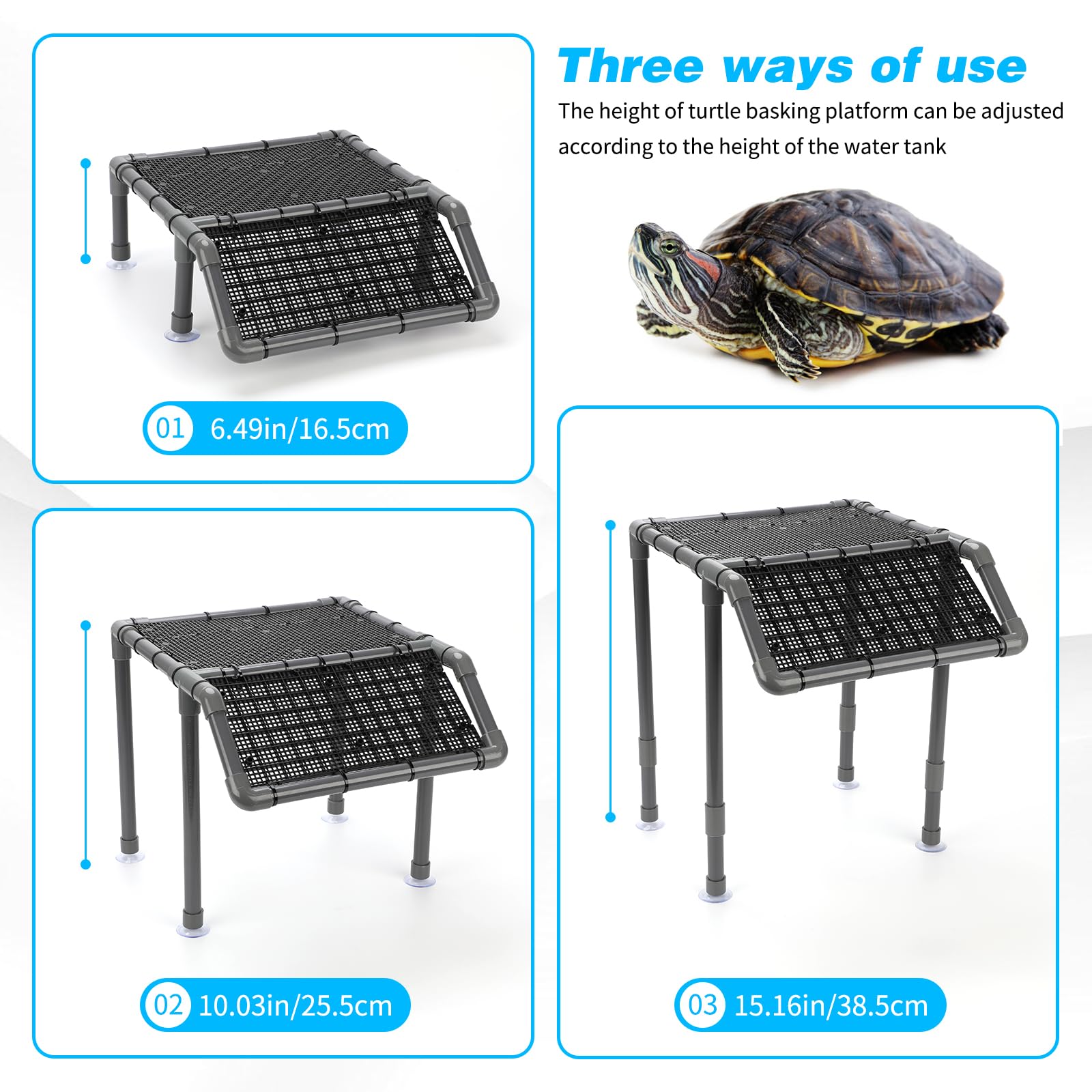 SKARUS suction cups anchor the platform securely