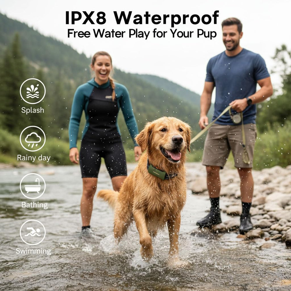 Skasii IPX8 waterproof receiver for all-weather use.