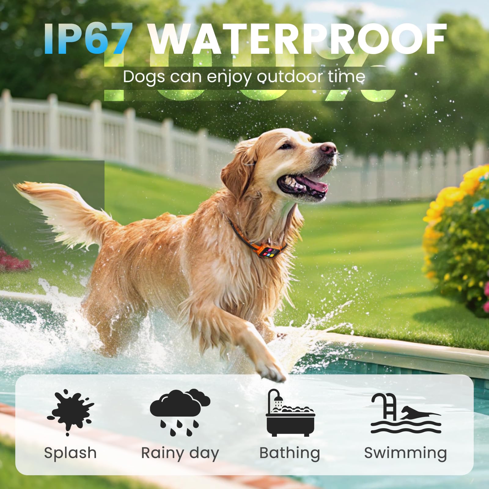 SKBAK Smart Dog Bark Collar safety pause protects dog comfort during sessions.