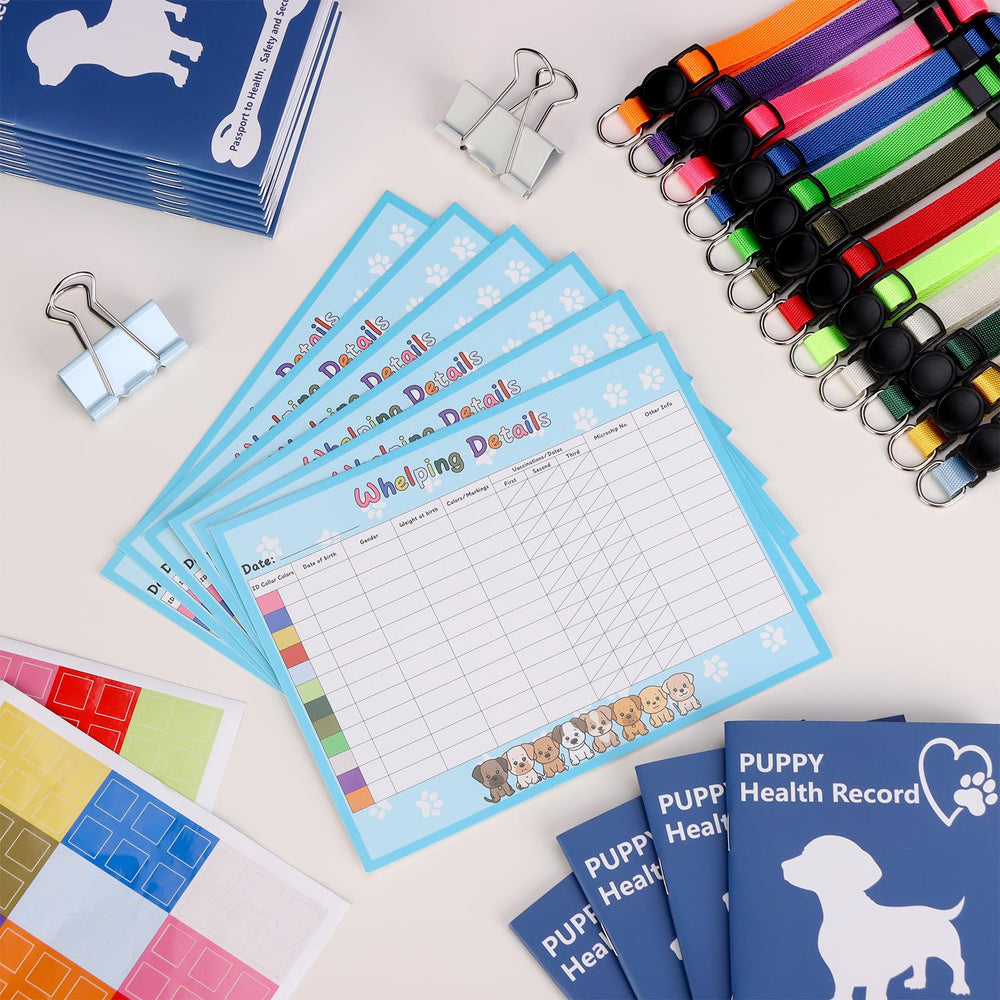 SKLENICE health log packaging shows everything at a glance for breeders.