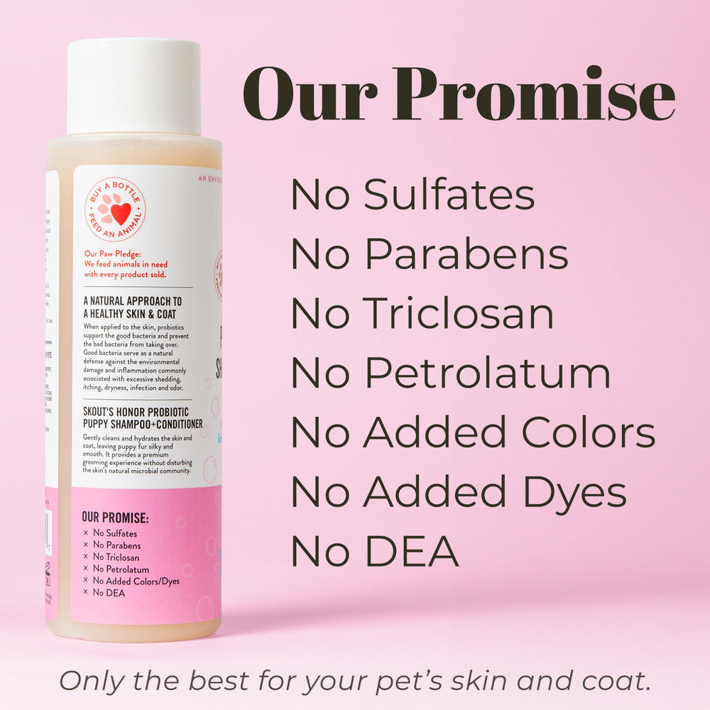 Skout’s Honor cruelty-free dog shampoo—guilt-free grooming with a plant-powered formula.