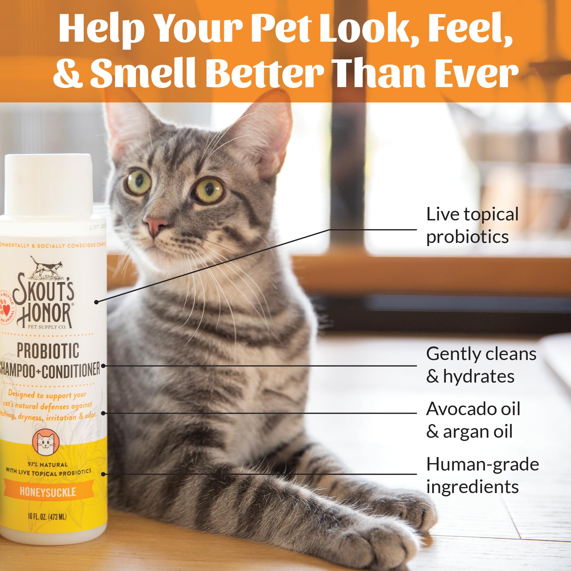 Skout's Honor cruelty-free logo displayed on packaging for ethical care.