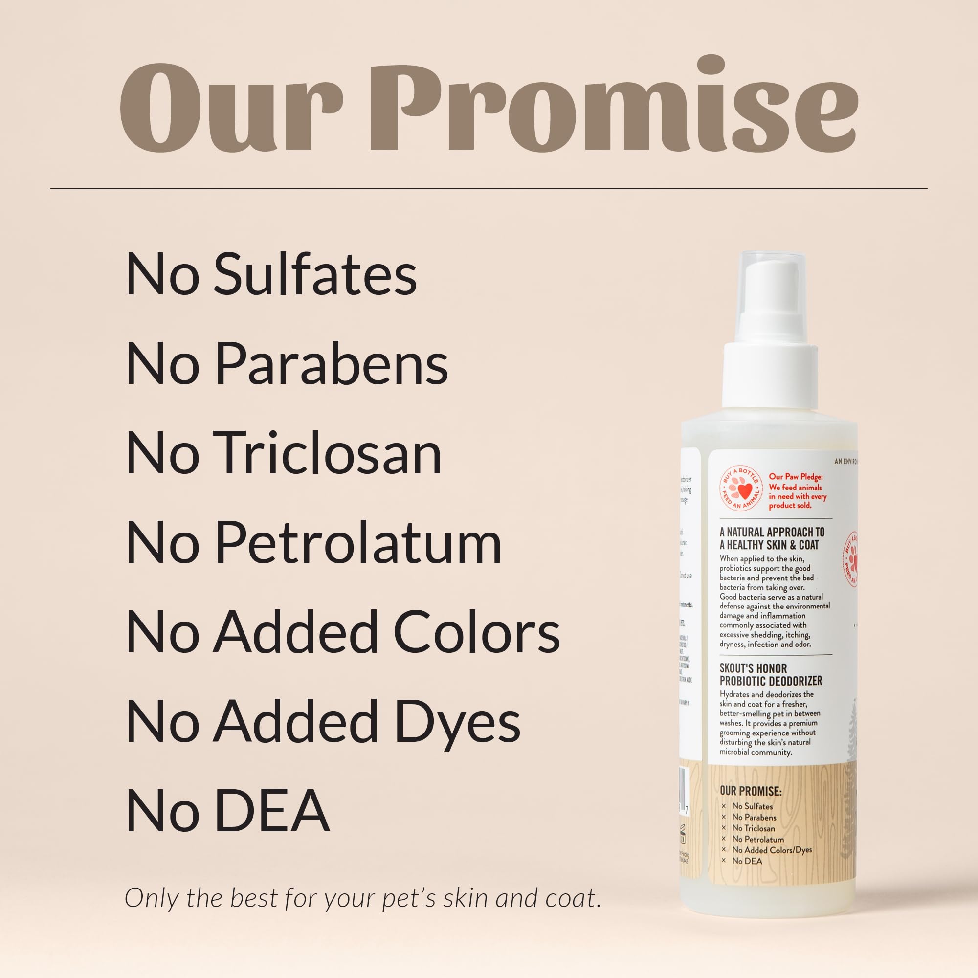 8 oz bottle delivers everyday freshness for dogs.