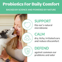 SKOUT'S HONOR ear cleaner non-medicated formula visual shows safe regular use.
