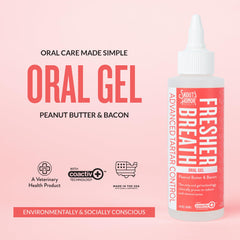 Applying SKOUT'S HONOR Freshens Breath Oral Gel without brushing for convenience