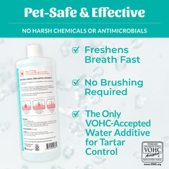 SKOUT'S HONOR Fresher Breath dog-bowl scene highlighting breath-freshening routine.