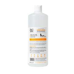 Skout's Honor Laundry Booster bottle back highlighting eco-friendly ingredients