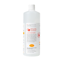 Skout's Honor Laundry Booster pour action showing easy dosing and cleaning power