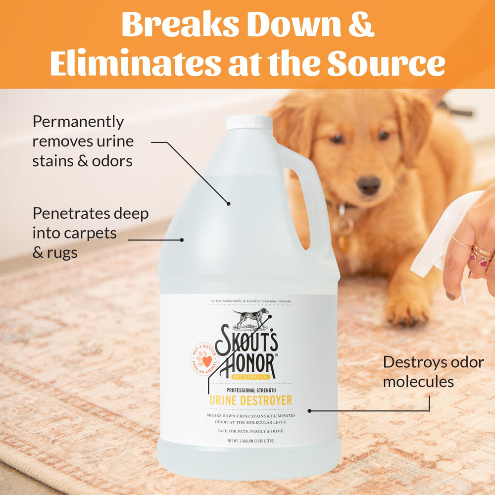 SKOUT'S HONOR odor elimination molecule-level action neutralizes smells at the source